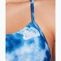 Women's one-piece swimsuit Nike Hydrastrong Cutout blue 4