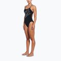 Women's one-piece swimsuit Nike Hydrastrong Adjustable Crossback black 2