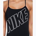 Women's one-piece swimsuit Nike Hydrastrong Adjustable Crossback black 4