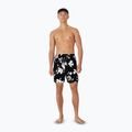 Men's Nike Fine Floral 7" Volley swim shorts black 7