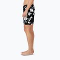 Men's Nike Fine Floral 7" Volley swim shorts black 9