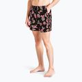 Men's swim shorts Nike Multi Poppy Print 5" Volley black