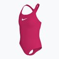 Children's one-piece swimsuit Nike Essential Racerback rush pink 3
