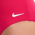 Women's one-piece swimsuit Nike Essential V-Neck rush pink 5