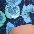 Women's one-piece swimsuit Nike Poppy Print V-Neck midnight navy 5