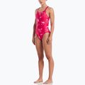 Women's one-piece swimsuit Nike Hydrastrong Fastback rush pink 2