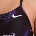 Women's one-piece swimsuit Nike Hydrastrong Cutout purple 4