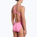 Ladies' one-piece swimsuit Nike Hydrastrong Solid pink glow 3