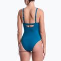 Women's one-piece swimsuit Nike Essential V-Neck green abyss 3