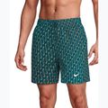 Men's swim shorts Nike Breaker Swoosh 5" Volley green abyss 3