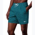 Men's swim shorts Nike Breaker Logofetti 5" Volley green abyss 3