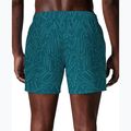 Men's swim shorts Nike Breaker Logofetti 5" Volley green abyss 4
