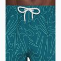 Men's swim shorts Nike Breaker Logofetti 5" Volley green abyss 5