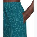 Men's swim shorts Nike Breaker Logofetti 5" Volley green abyss 6