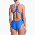 Women's one-piece swimsuit Nike Logo Tape Fastback blue crystal 3