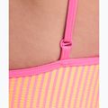 Women's one-piece swimsuit Nike Ocean Bound Ripple Texture Square Neck pink glow 4