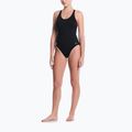 Women's one-piece swimsuit Nike Essential Scoop Neck black 2