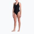 Women's one-piece swimsuit Nike Hydralock Luxe Sail Boat V-Neck black 2