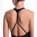 Women's one-piece swimsuit Nike Hydralock Luxe Sail Boat V-Neck black 4