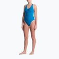 Women's one-piece swimsuit Nike Hydralock Luxe Sail Boat V-Neck green abyss 2