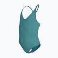 Children's one-piece swimsuit Nike Ocean Bound Ripple Texture Lace Up blached turquoise 2