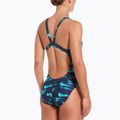 Ladies' one-piece swimsuit Nike Hydrastrong Multi Pr green abyss 3
