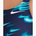 Ladies' one-piece swimsuit Nike Hydrastrong Multi Pr green abyss 4