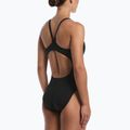 Women's one-piece swimsuit Nike Solid Racerback black 3