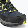 Men's trekking boots REGATTA Samaris III navy/lime punch 7