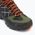 REGATTA Samaris III men's trekking boots cypress green/blaze orange 7