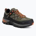 Men's trekking boots REGATTA Samaris III Low cypress green/blaze orange