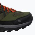 Men's trekking boots REGATTA Samaris III Low cypress green/blaze orange 7