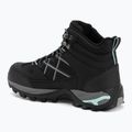 Women's trekking boots REGATTA Samaris III black/beached aqua 3