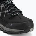 Women's trekking boots REGATTA Samaris III black/beached aqua 7