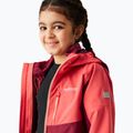 REGATTA Girl Trekktain 3in1 rumba red/red sky children's jacket 4