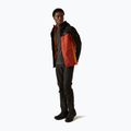 Men's REGATTA Birchdale red ochre/black rain jacket 2