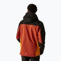 Men's REGATTA Birchdale red ochre/black rain jacket 3