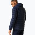 Men's jacket REGATTA Hooded Marizion black navy/olympian blue 3
