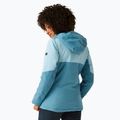 Women's REGATTA Kelora coronet blue/clear sky rain jacket 3