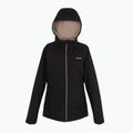 Women's down jacket REGATTA Frelton black/warm taupe 9