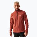 Men's REGATTA Thompson red ochre fleece sweatshirt