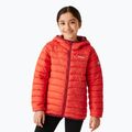 Children's down jacket REGATTA Junior Hooded Marizion red sky/mineral red