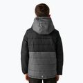 Children's down jacket REGATTA LoftHouse VIII black/sealgr 3