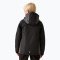 Children's rain jacket REGATTA Hurdle V black/sealgr 3