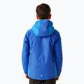 Children's REGATTA Hurdle V olympian blue/hydro blue rain jacket 3