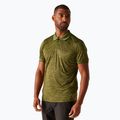 Men's trekking T-shirt REGATTA Polo Remex II nephrite green