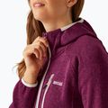Women's fleece hoodie REGATTA Newhill II beaujolais/light vanilla 5