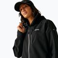 Women's rain jacket REGATTA Birchdale II black/seal grey 5