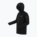 Women's rain jacket REGATTA Birchdale II black/seal grey 12
