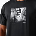 Men's trekking T-shirt REGATTA Fingal IX black 4